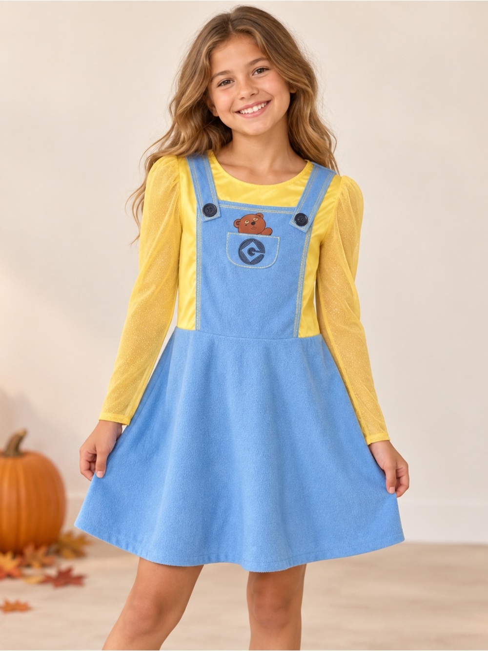 Disguise Minions Bob Girls Costume Dress up Size 10–12 Despicable Me